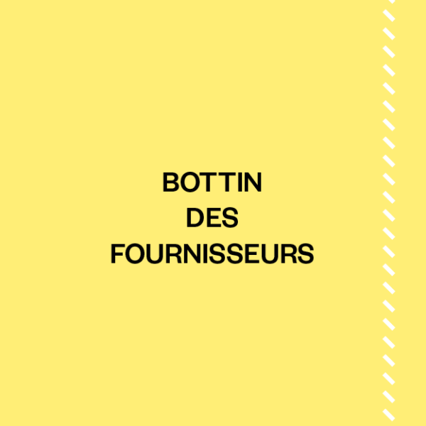 Bottin de fournisseurs