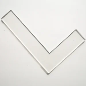 Équerre d'angle en plexiglass